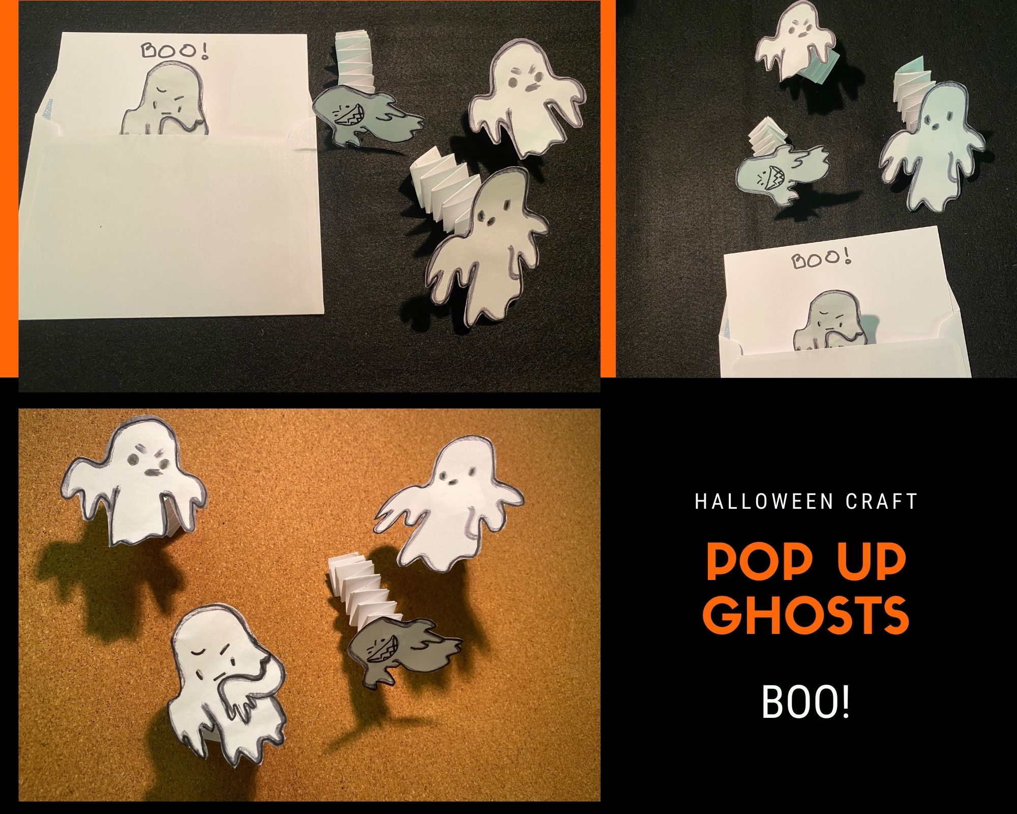 Pop up Ghosts